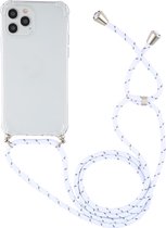 Apple iPhone 12 Hoesje - Mobigear - Lanyard Serie - TPU Hoesje met koord - Transparant - Hoesje Geschikt Voor Apple iPhone 12