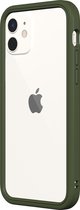 Rhinoshield CrashGuard NX Hard Kunststof Bumper Hoesje - Geschikt voor Apple iPhone 12 - Camo Green