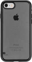 Apple iPhone 7 Hoesje - XQISIT - NUSON XPLORE Serie - Hard Kunststof Backcover - Zwart - Hoesje Geschikt Voor Apple iPhone 7