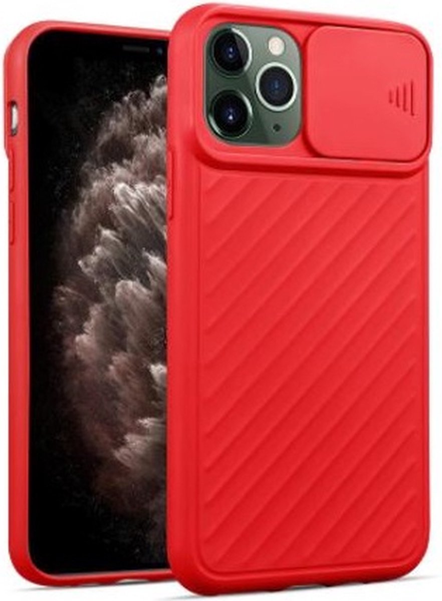 Iphone 13 Pro Max Phone Case - Camera Cover | Red