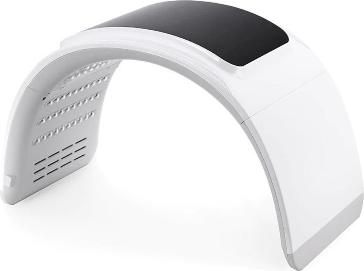Edoir Gezichtsmasker - Lichttherapielamp - LED Gezichtsmasker - Huidverzorging - Mesotherapie Apparaat - Acne Behandeling - Wit