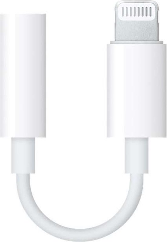 Apple Lightning naar 3.5mm jack adapter
