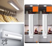LED.nl® Draadloze LED Keukenverlichting met bewegingssensor - 2 x 20 cm - Op batterijen