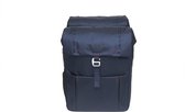 dubbele fietstas Vigo 37 liter polyester blauw