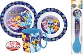 Paw Patrol Servies 5-delig - Ontbijtset - Bord - Kom - Mok - Vork - Lepel