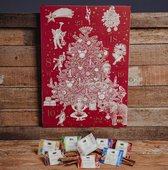 Paper & Tea Adventskalender rood