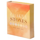 Set van 7 Chakra Stenen + 1 kristal + tasje in geschenkdoos. Ideaal Kerstgeschenk