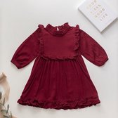 Butternut - jurk - rood - 1-2 jaar - Maat: 86