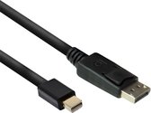 Ewent EW9866 mini DisplayPort naar DisplayPort kabel 2m