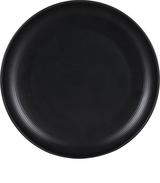Bo-Camp - Industrial - Dinerbord - Orville - 4 Stuks - Zwart van Bo-Camp — afbeelding 3