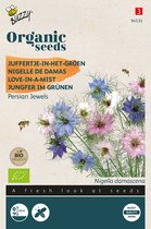 Buzzy® Organic Nigella, Juffertje-in-het groen Persian Jewel (BIO) - biologisch bloemzaad