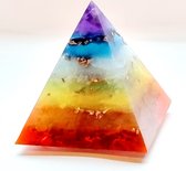 Orgonite Piramide Chakra