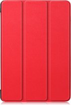 Arara Hoes Geschikt voor iPad Air 3 (2019) 10.5 inch - Tri-Fold bookcase - Rood