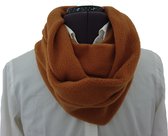 Feligi - Infinity Warme Antipilling Fleece Sjaal - One size -Bruin