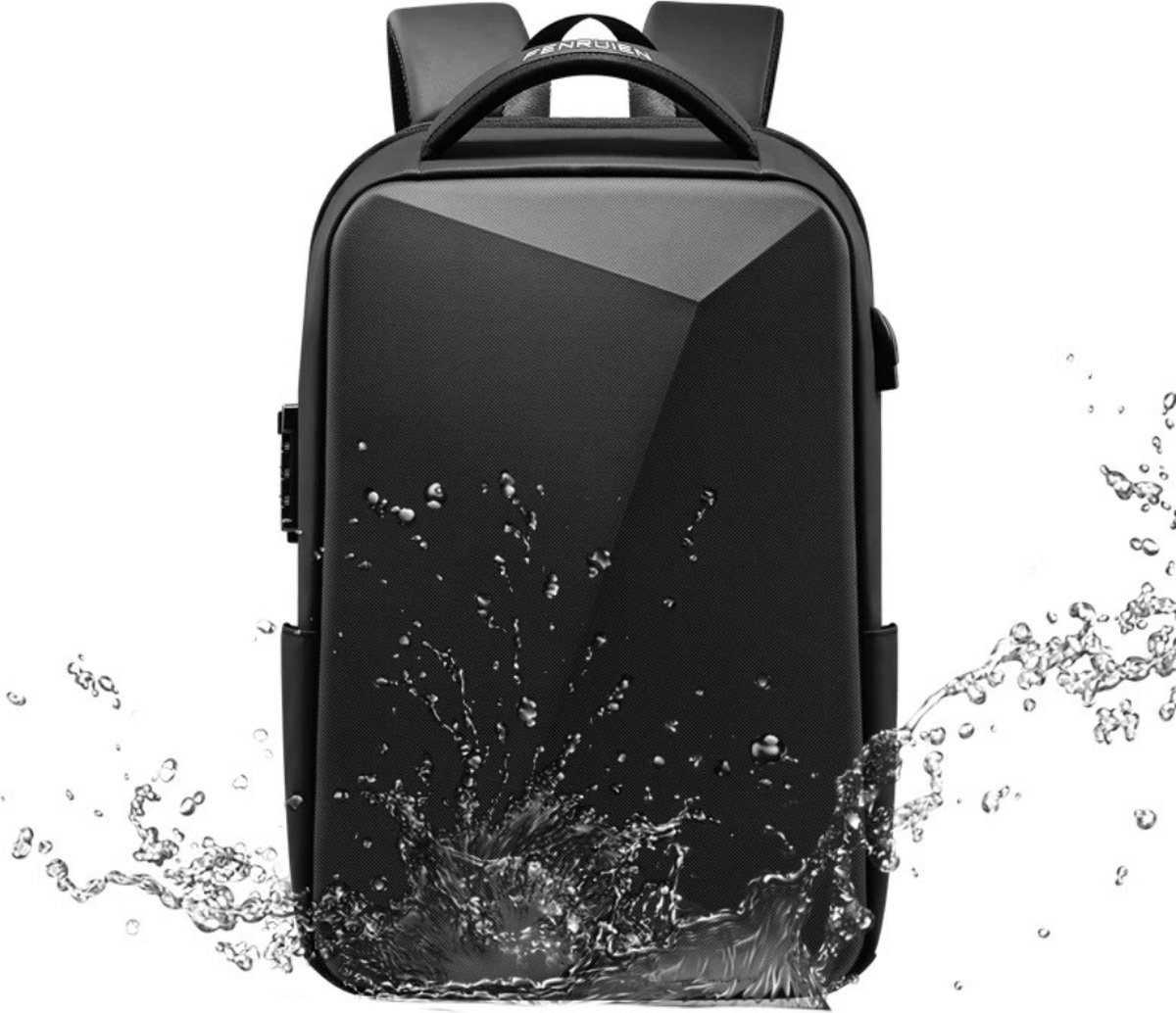 Fenruien Waterdichte Rugzak - Laptoptas - Anti Diefstal - Backpack - USB oplaadpunt - Ultra Light