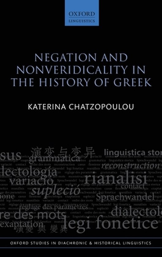 Negation and Nonveridicality in the History of Greek - cover