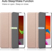 Arara Hoes Geschikt voor iPad Mini 6 (6e generatie) 2021 Tri-Fold book case (8.3 inch) - Goud