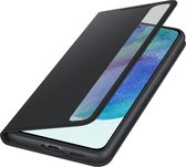 Origineel Samsung Galaxy S21 FE Hoesje Smart Clear View Cover Zwart