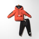 Joggingpak trainingspak  vrijetijdspak 2 delig hoodie en broek fleece gevoerd