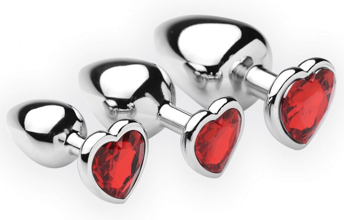 Goedkoopste Chrome Hearts 3-Delige Buttplug Set