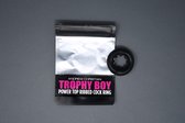 Andrew Christian - Trophy Boy Power Top Ribbed Cockring - Cockring met noppen