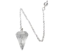 Bergkristal Pendel Facet - Pendels Spiritueel - Pendelen - Pendel Edelsteen - Edelsteen