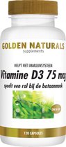 Golden Naturals Vitamine D3 75 mcg (120 softgel capsules)