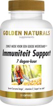 Golden Naturals Immuniteit Support 7 dagen-kuur (21 vegetarische capsules)