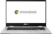 ASUS Chromebook C423NA-EB0274 LPDDR4-SDRAM 35,6 cm (14") 1920 x 1080 Pixels Intel® Celeron® 4 GB 32 GB eMMC Wi-Fi 5 (802.11ac) Chrome OS Zilver