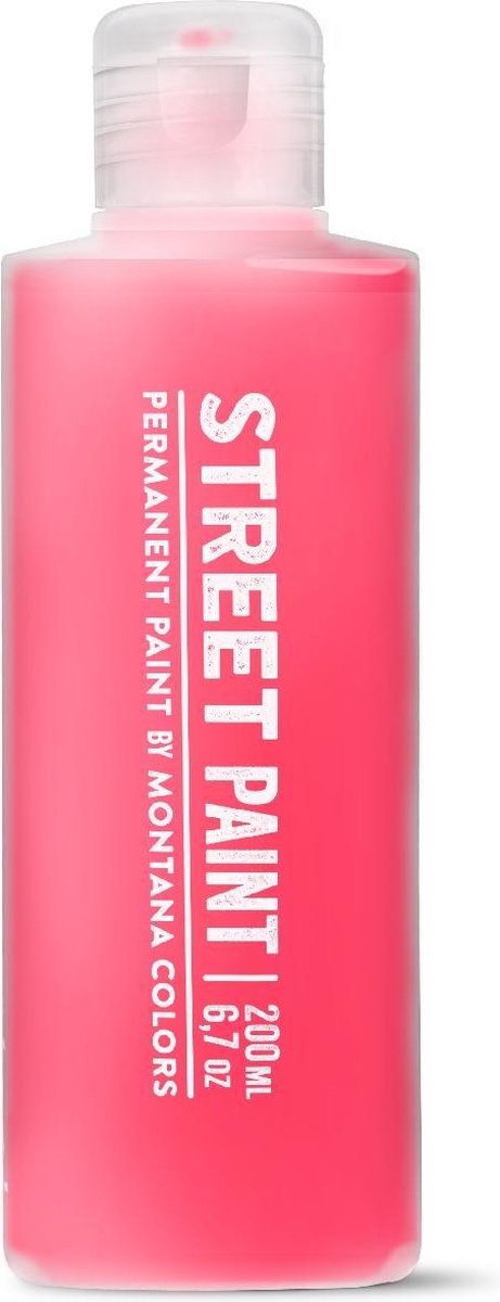 MTN Street Paint - Verf - Snel drogend - Glossy afwerking - Akari Rood - 200ml