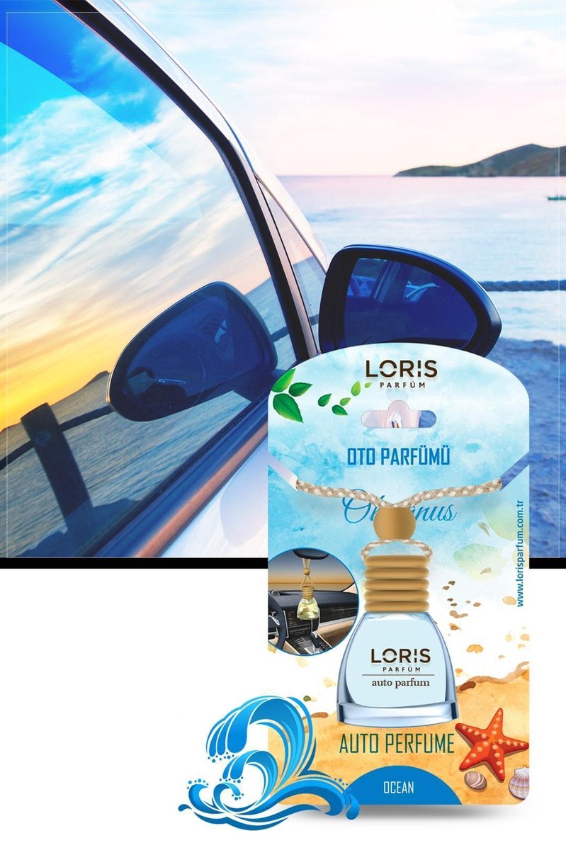 Loris Parfum - Oceaan - Autogeur - Auto accessories