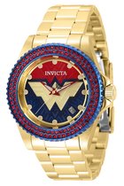 Invicta DC Comics - Wonder Woman 35642 Quartz Dameshorloge - 40mm