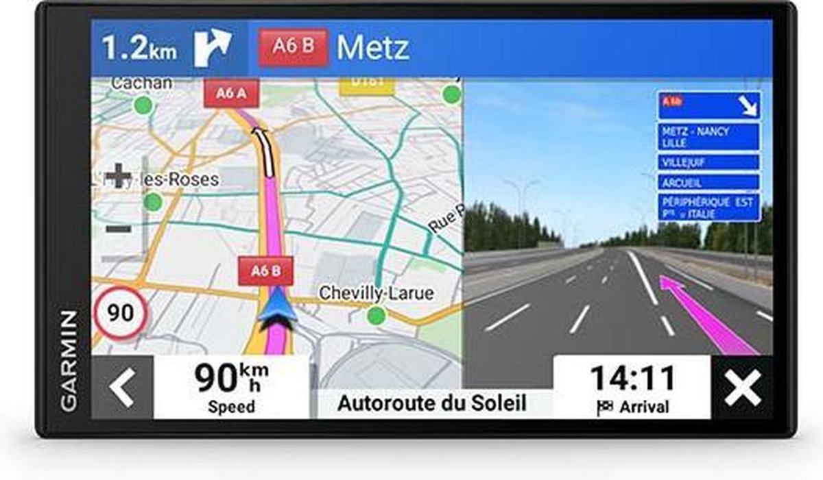 procedure Transistor nieuws Garmin DriveSmart 76 - Navigatiesysteem Auto - Verkeersinformatie via  Digitale DAB+... | bol.com