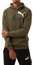 Puma Essentials+ 2 Big Logo Trui / Hoodie - Zwart Heren - Maat S