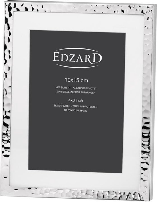Edzard Fano - Fotolijst - Zilver - Passepartout - 10 x 15