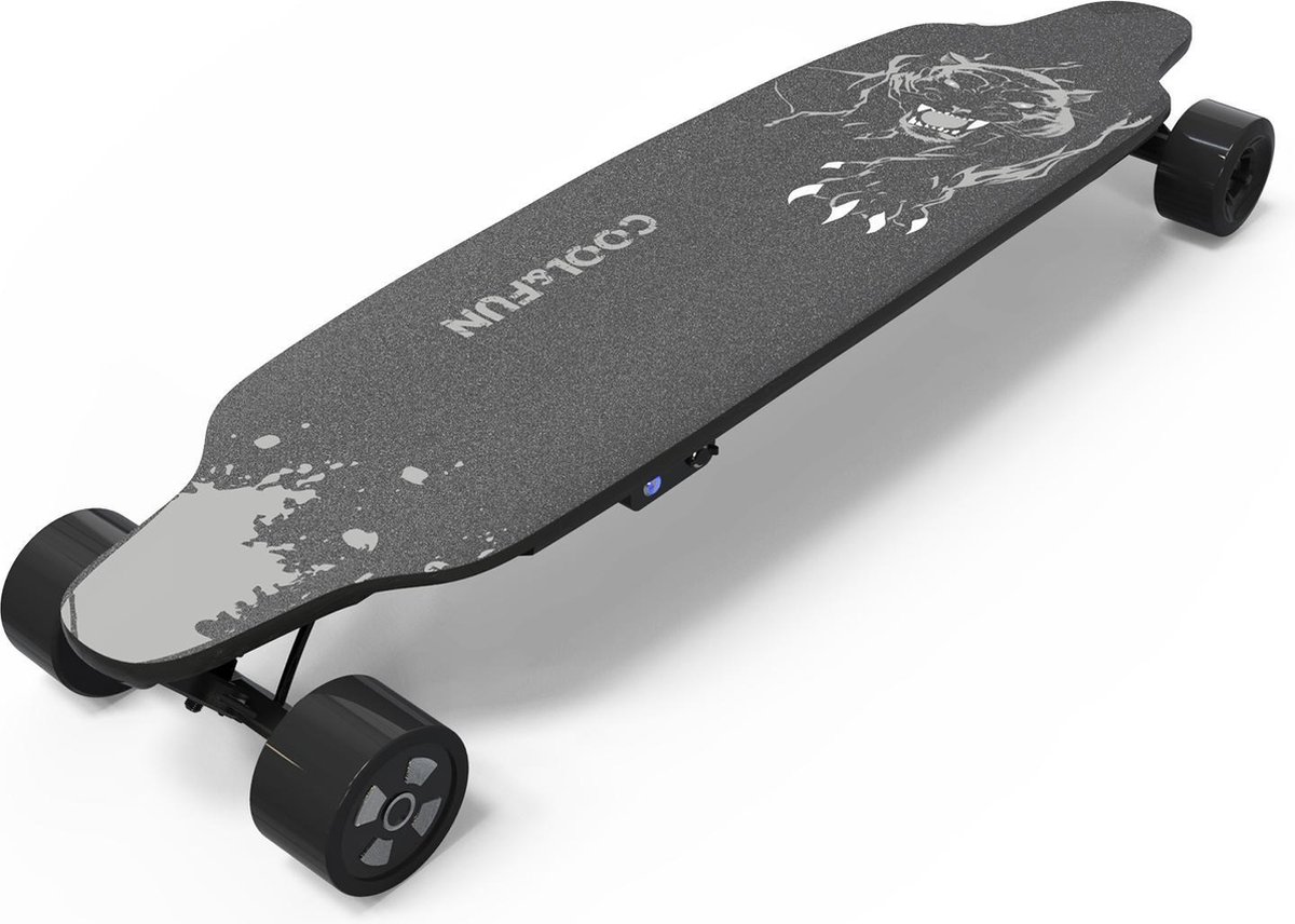 Cool&Fun Elektrisch Longboard | Elektrisch Skateboard | Met  Afstandsbediening | Zwart | bol.com