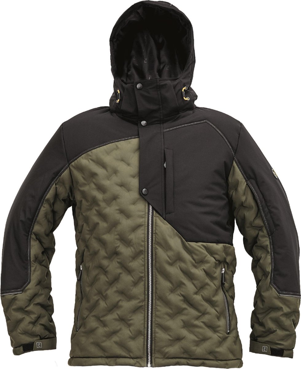 Cerva Neurum winterparka Dark Olive maat L