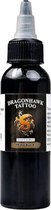 Dragonhawk Tribal Black - tattoo inkt - zwart - lijnwerk - 60ml (2oz)