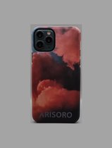 Arisoro iPhone 11 Pro hoesje - Backcover - Orange Smoke