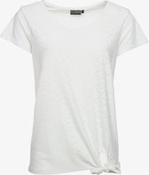 TwoDay geknoopt dames T-shirt - Wit - Maat 3XL