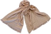 Jessidress® Luxe Sjaals Elegante Dames Wintersjaal Omslagdoek 200 x 64 cm- Roze