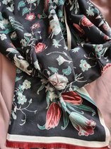 Hii You - Sjaals - Sjaal met bloemen - Vrouwen sjaal - Zachte sjaal - Sjaal met bloemenprint - Casual Sjaal