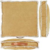 Unique Living Boxkussen Manouk Mellow Yellow - 45x45 cm