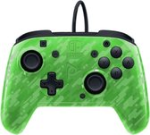 PDP Gaming Faceoff Deluxe+ Nintendo Switch Controller - Green Camo