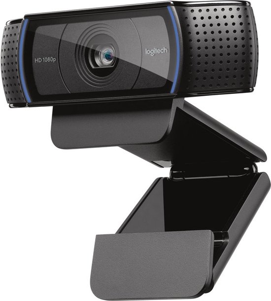 Krijt Aanpassing Gemengd Logitech C920 - HD Pro Webcam - Full HD 1080p - Bedraad - Twee microfoons |  bol.com