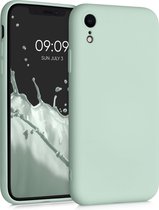 kwmobile telefoonhoesje voor Apple iPhone XR - Hoesje voor smartphone - Back cover in cool mint
