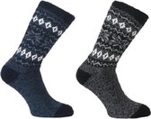 Chaussettes chaudes hiver - prix par 2 paires