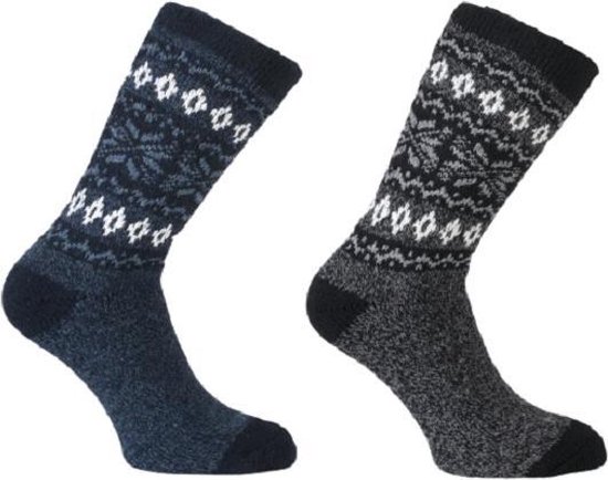 Warme sokken winter - prijs per 2 paar