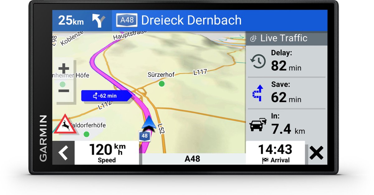 Garmin DriveSmart 65 - Navigateur GPS - automobile 6.95 grand écran - GPS  - Achat & prix
