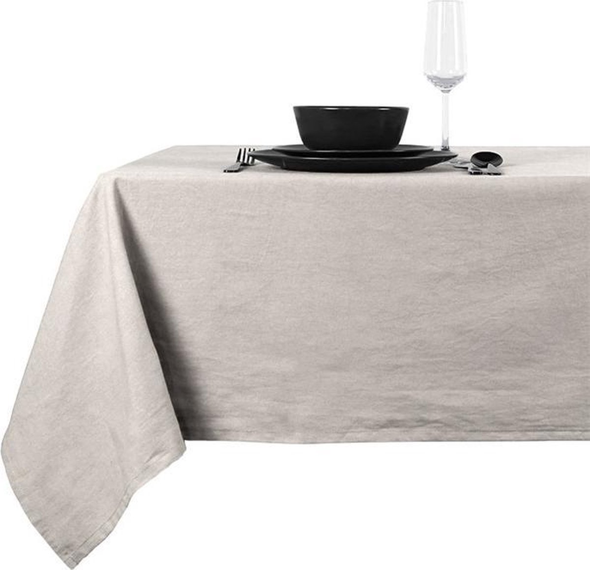 Unique Living | Tafelkleed Trix 150x250cm chateau grey